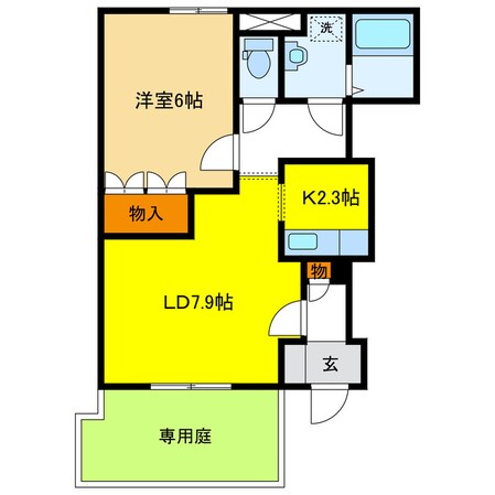 カレントの物件間取画像